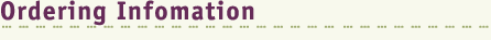 Ordering Information